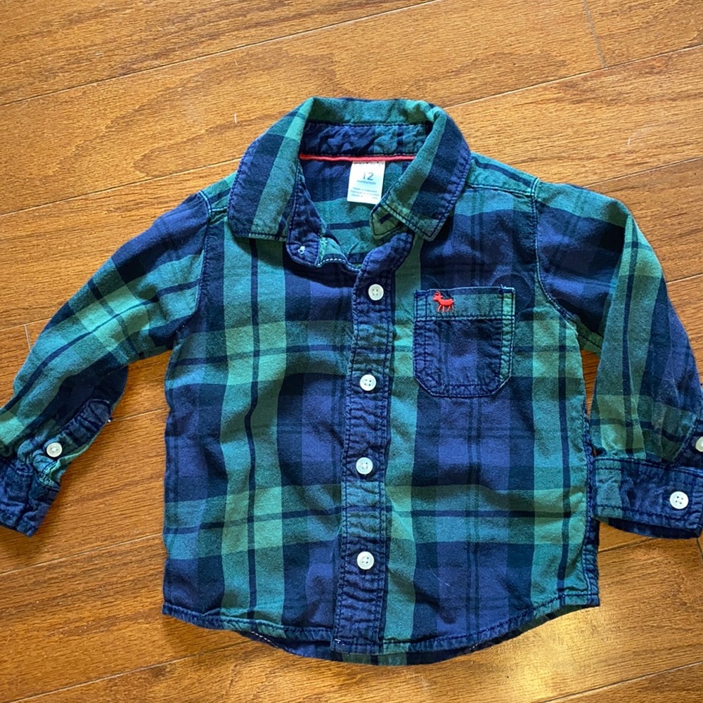 Plaid Button Down